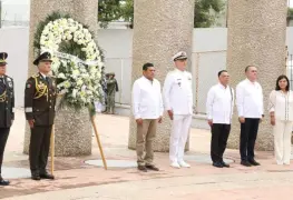 Javier May encabeza Homenaje a Niños Héroes de Chapultepec en Tabasco