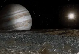 Las lunas de Júpiter en fuga