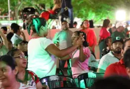 Gran ambiente de unidad en la Noche Patria Viva El Edén en Tabasco