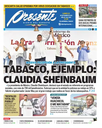 Portada del Día Edición Impresa