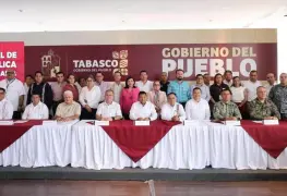 Javier May Rodr&iacute;guez lidera el Consejo Estatal de Seguridad P&uacute;blica en Tabasco