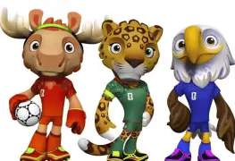 Mundial 2026 presenta a Zayu, Maple y Clutch como mascotas oficiales
