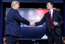 La noticia y populismo: Charlie Trump