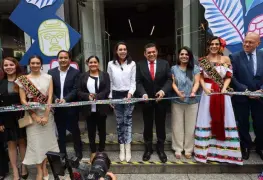 Exposición Tabasco en Punto México inaugurada por Javier May