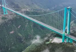 Récord de altura en puente de China