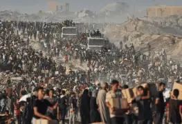 Manifestación en Tel Aviv por secuestrados tras ataque de Hamas en Israel