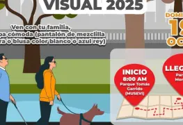 Convocan a caminata inclusiva por la discapacidad visual en Tabasco