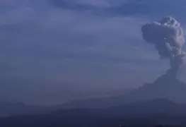 El volcán Popocatépetl registra cinco exhalaciones en 24 horas