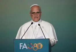 Papa León XIV condena el uso del hambre como arma en conflictos armados