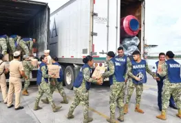Parte a Veracruz segundo envío con ayuda humanitaria desde Tabasco