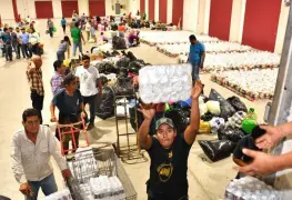 Envían más ayuda van 50 toneladas