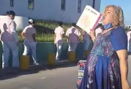Protesta revela crisis en sistema de salud en Reynosa