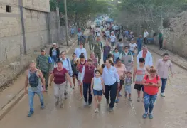 Sheinbaum supervisa rescate tras inundaciones