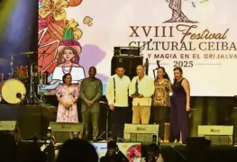 Javier May Rodríguez da inicio al Festival Cultural Ceiba 2025 en Villahermosa