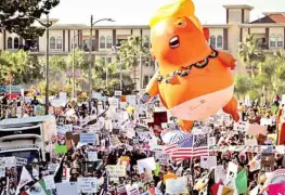 Multitudes marchan bajo el lema No Kings en EU