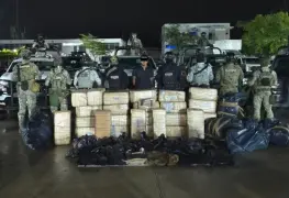 FIRT Olmeca asegura más de 600 kg de marihuana en Tabasco