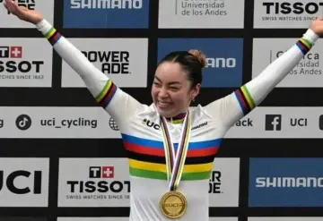 Yareli Acevedo se corona campeona mundial en Ciclismo de Pista