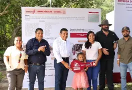 Programa de vivienda en Tabasco avanza en Jalpa de Méndez