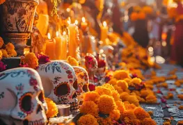 Entre flores y altares México recuerda que nadie muere del todo