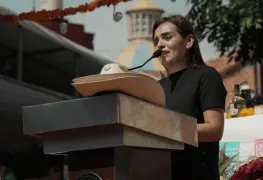 Viuda del alcalde asesinado podría asumir el mando en Uruapan