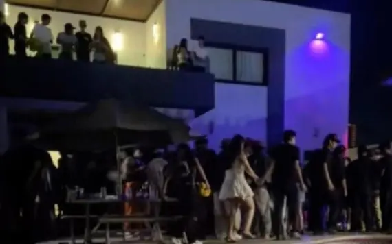 Indignación en redes por fiesta clandestina en Playa del Carmen