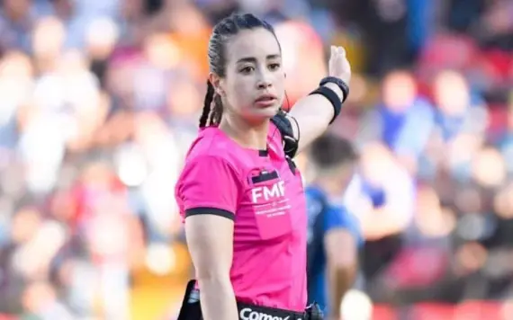 Reconocimiento a Katia Itzel García por su excelencia en el arbitraje femenino