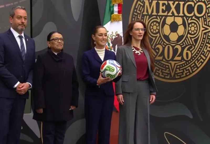 Claudia Sheinbaum anuncia plan para el Mundial 2026 en México
