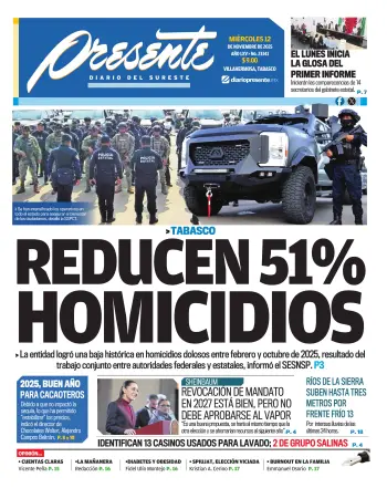 Portada del Día Edición Impresa