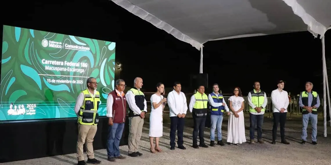 Inversión de 21 mil millones en desarrollo vial de Tabasco