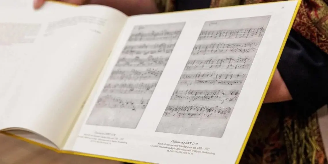 Descubrimiento de manuscritos de Bach en concierto
