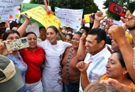 De mucho beneficio la gira de Sheinbaum