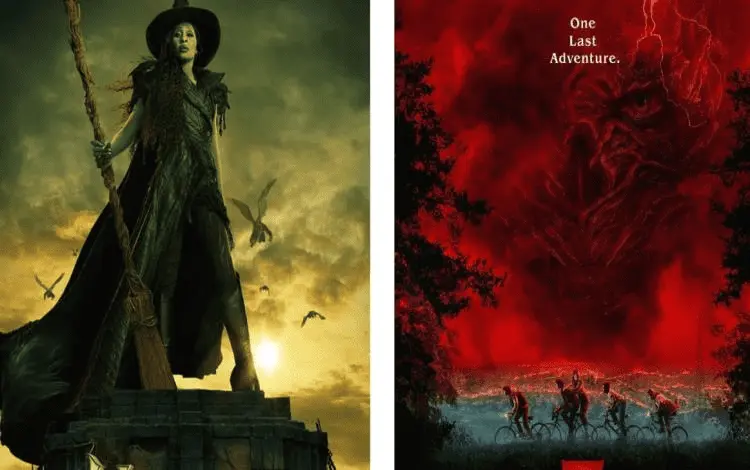 Final de temporada de Stranger Things y estreno de Wicked 2 acaparan la atención