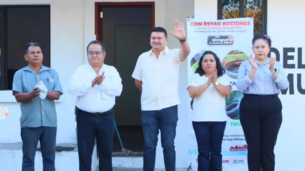 Llama Ovidio Peralta a ciudadanos a sumarse a estrategias contra el dengue