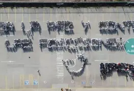 Activación digital mosaico por la paz