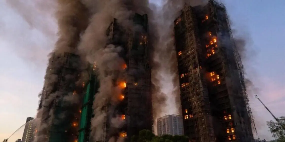Incendio mortal en Hong Kong 13 víctimas fatales