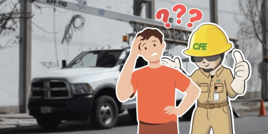 Cómo identificar a verdaderos trabajadores de la CFE
