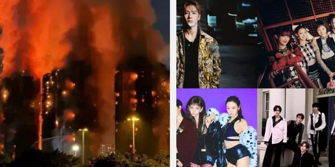 Estrellas del K-pop donan en apoyo a víctimas del incendio en Hong Kong