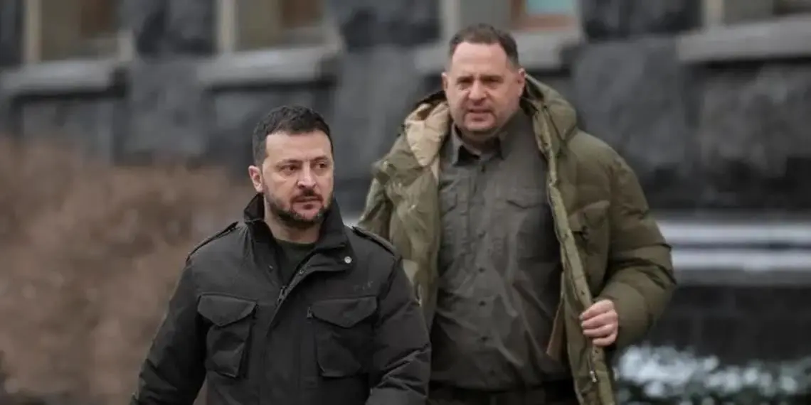 Crisis política en Kyiv tras renuncia de Andriy Yermak