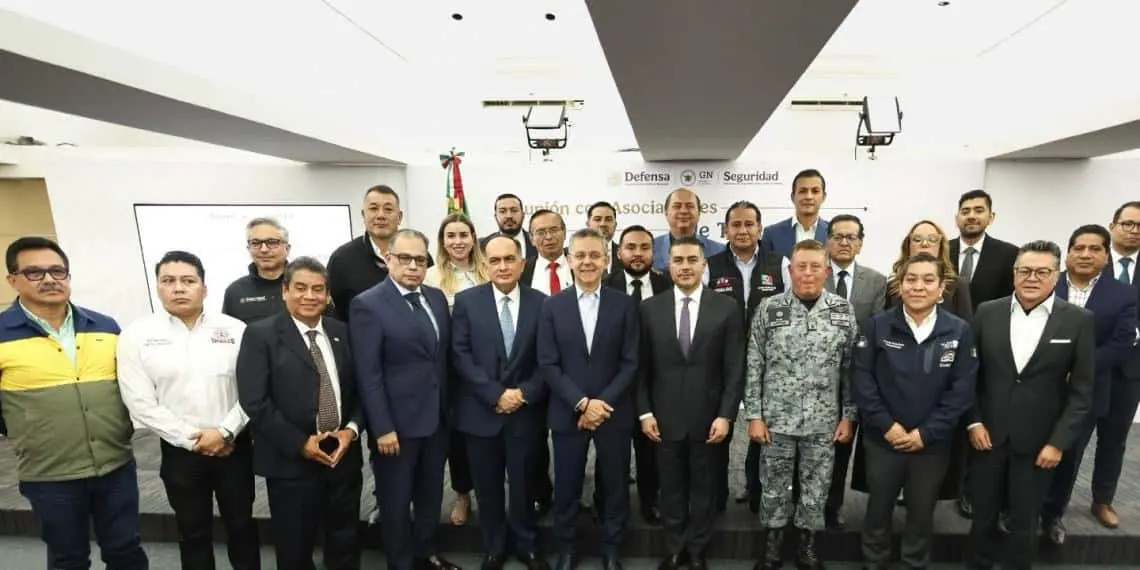 Gabinete de Seguridad fortalece cooperación con autotransporte