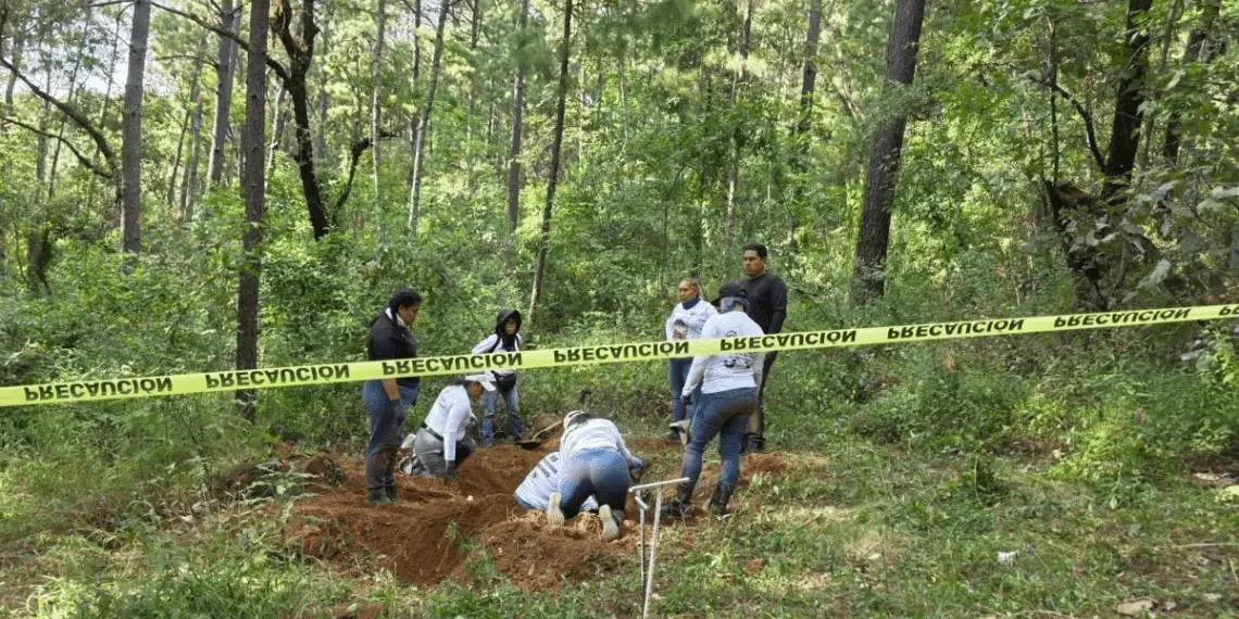Colectivo de madres buscadoras descubre cuatro cuerpos en zona contigua a huerta