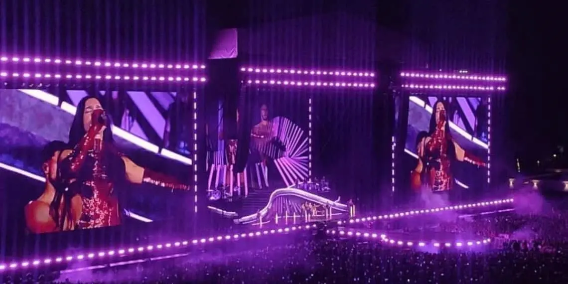 Dua Lipa conquista Estadio GNP con 65 mil fans