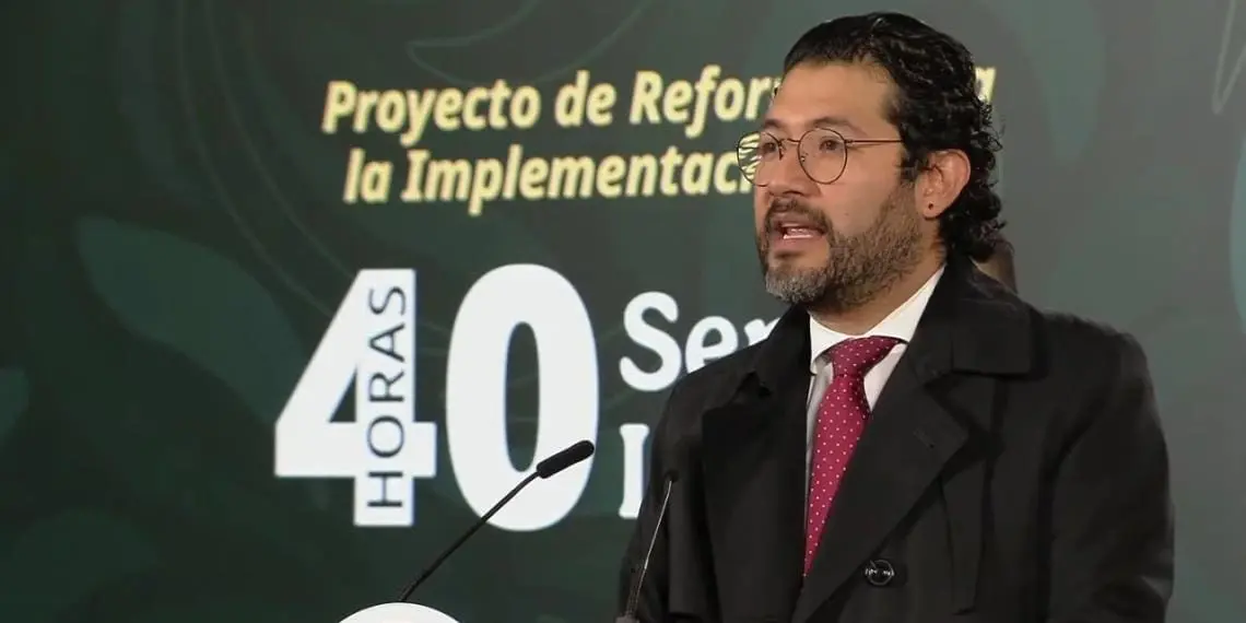 Propuesta de reducción de jornada laboral a 40 horas en México para 2030