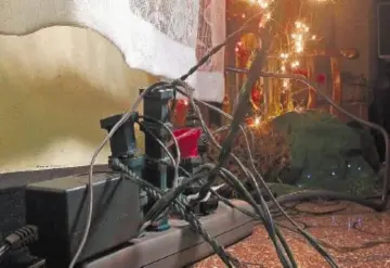 Iluminación navideña segura