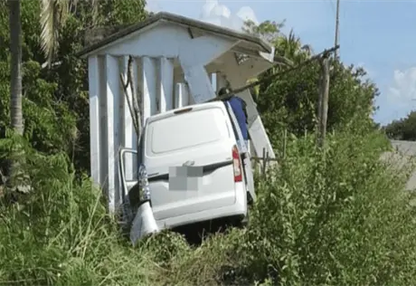 Estrellado en la parada