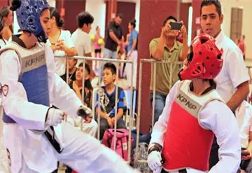 Contienda de Taekwondo en Villahermosa