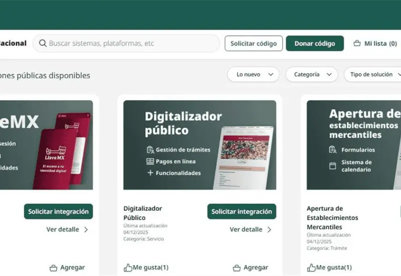 Soluciones tecnológicas para gobiernos