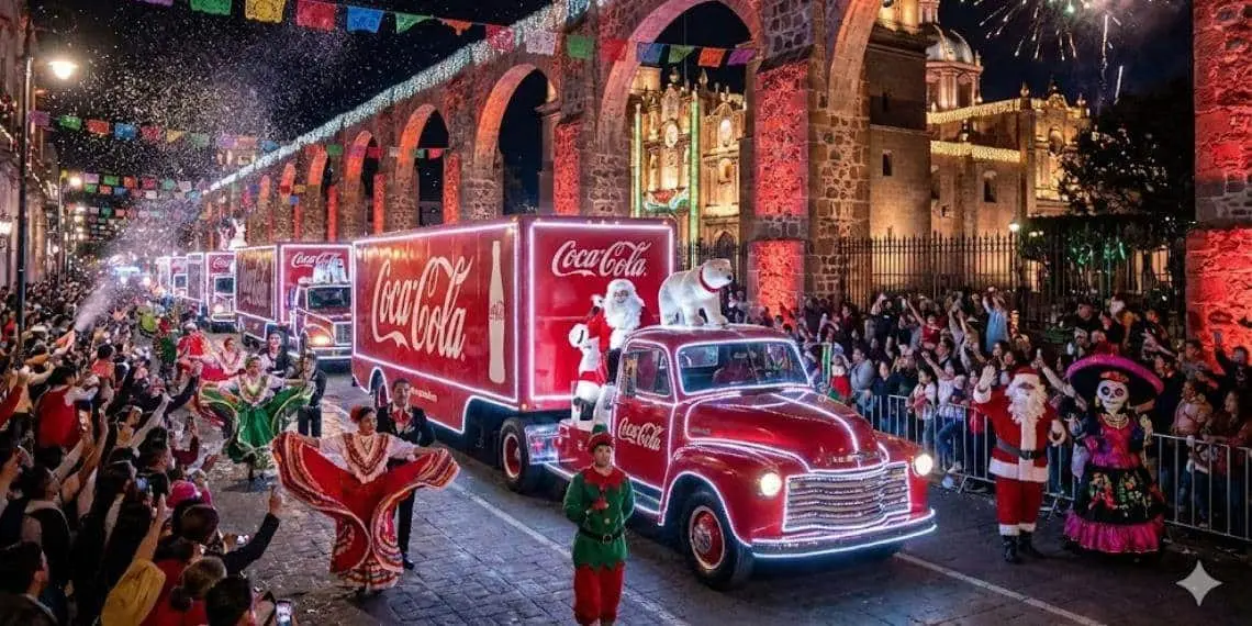 Caravana Coca Cola 2025 Llega con Magia Navideña a Diversas Ciudades