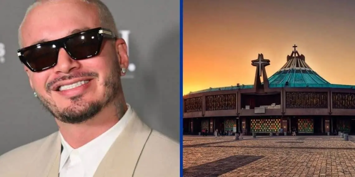 J Balvin se une a peregrinos en el Tepeyac