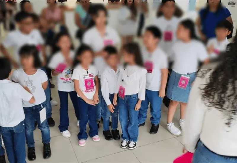 Emotiva exposición de arte infantil en Tabasco