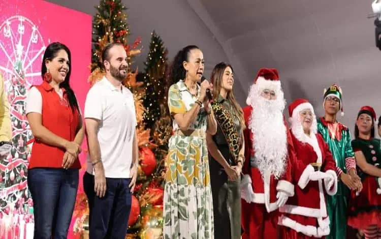 Gobierno de Tabasco celebra expo navideña en parque Tabasco